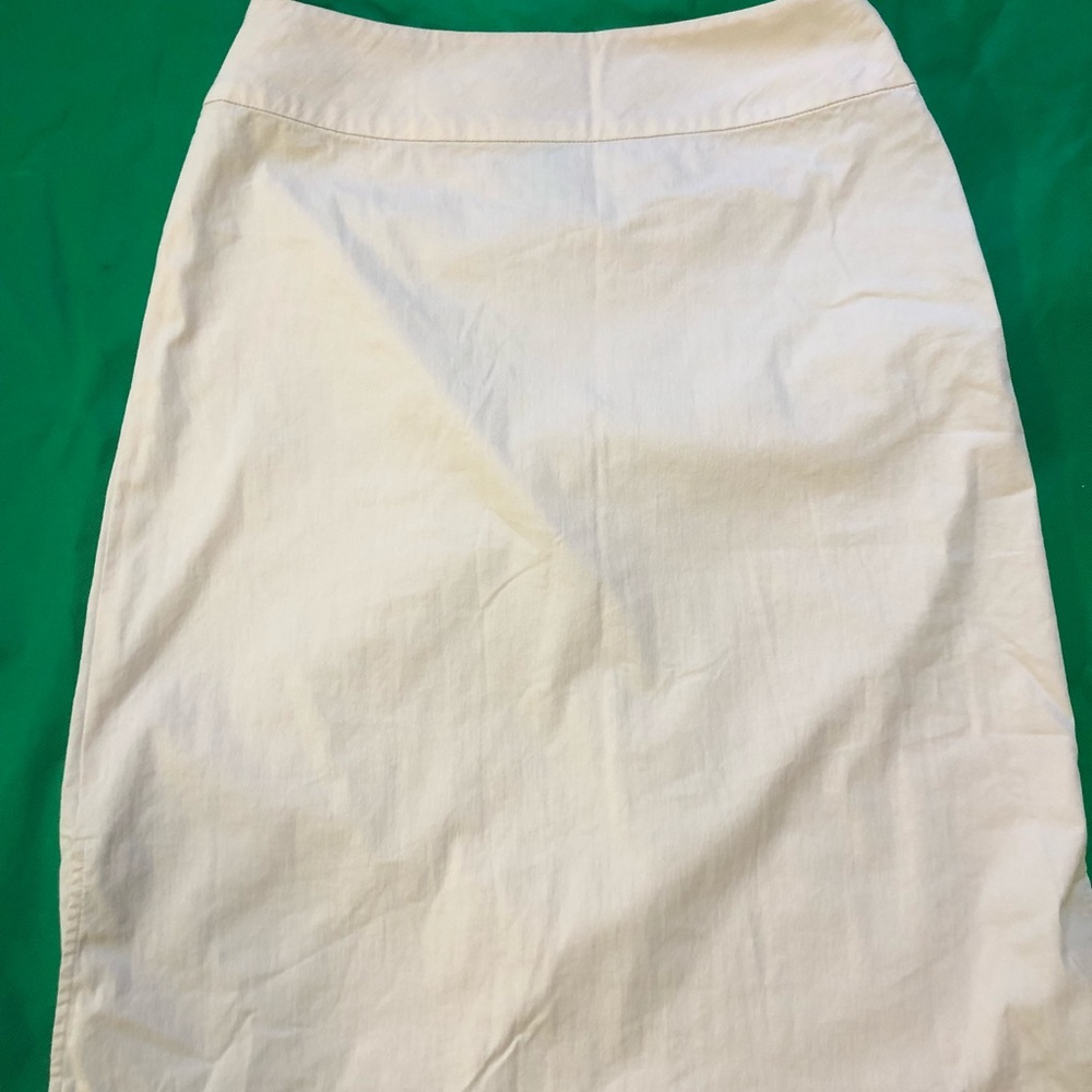 Pink/Creme Pencil Skirt